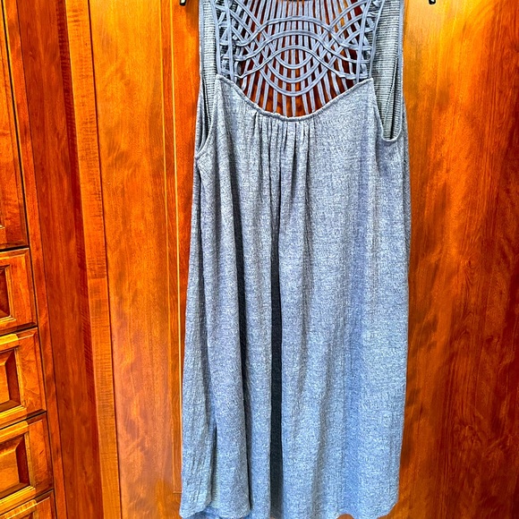 Cute blue coverup in M/L, new with tags. Brand is boutique brand Mystree. - Picture 2 of 3
